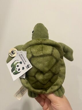 WWF Plush Collection Sea Turtle Plush Toy! NWT! Save the ocean!